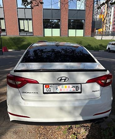 sonat: Hyundai Sonata: 2017 г., 2.4 л, Автомат, Бензин, Седан — 4