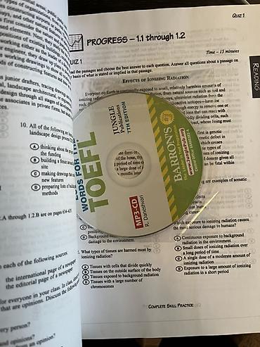 Məktəb dərslikləri: **Delta’s Key to the TOEFL iBT: Complete Skill Practice – Fourth — 2