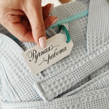 Халаты: Халат, Вафельное полотно, XS, S, M — 3