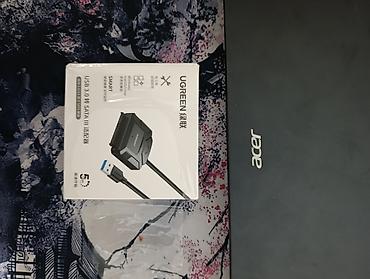 usb to sata: Адаптер UGREEN USB 3.0 → SATA III - Назначение: подключение 2.5"/3.5" — 1