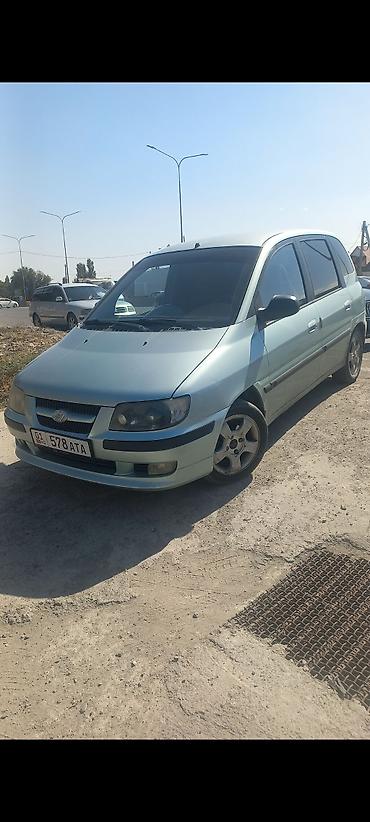 калыб: Hyundai Matrix: 2001 г., 1.6 л, Автомат, Бензин, Вэн/Минивэн — 1