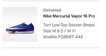 Бутсы: Продам Nike Mercurial Vapor 16 Pro (сороконожки) Размер: 43 Состояние — 4