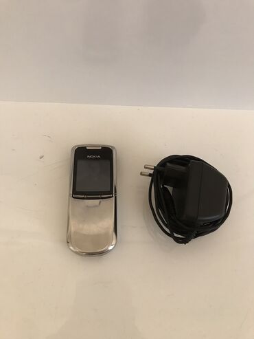 нокия 8800: Nokia 8 Sirocco, 2 GB, rəng - Gümüşü, Düyməli