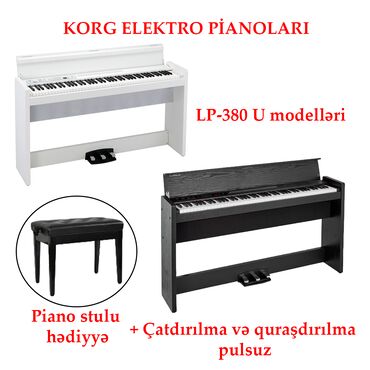 piano dərsləri: Piano, Korg, Rəqəmsal, Yeni, Ünvandan götürmə, Pulsuz çatdırılma, Ödənişli çatdırılma