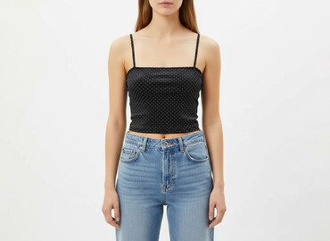 stradivarius top z odkrytymi ramionami: Bik Bok, Women`s top, size M