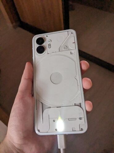 cubot телефон: Nothing, Phone 2, Б/у, 256 ГБ, цвет - Белый, 2 SIM