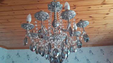 laqa taxta: Çılçıraq, 8 lampa, Metal
