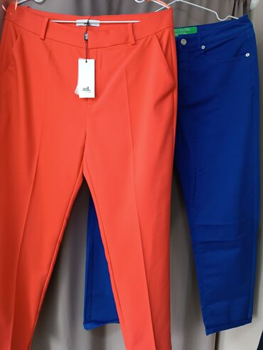 женская джинсовая одежда больших размеров: Классические, Зауженные, Высокая талия, Турция, Лето, M (EU 38), L (EU 40), 2XL (EU 44)