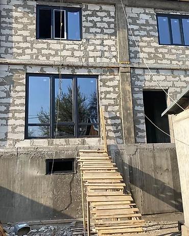 алюминие: Алюминиевое окно на заказ, Тип окна: Витражные, Мансардные, Панорамные, Бесплатная установка, Без рассрочки — 3