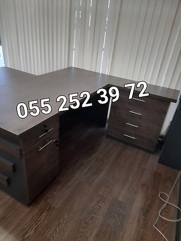 Ofis dəst mebeli: Ofis meblerin isdelnən madeıde dizayin isdelnən rəgi ölçdə Böyük balça — 3