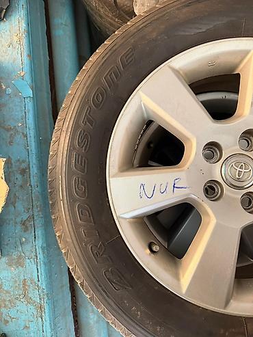 шины на тойота: Комплект колес Toyota с шинами Bridgestone Dueler H/T - Диск — 2