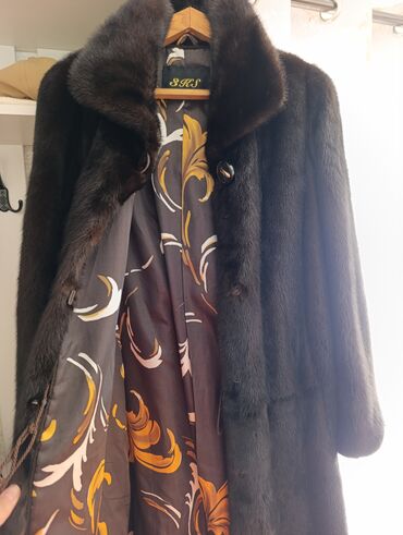 Шубы: Шуба, Норка, Длинная модель, Турция, XL — 7
