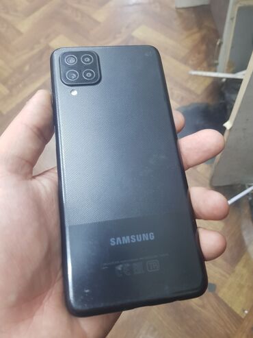 nar operator elaqe nomresi: Samsung Galaxy A12, 32 GB, rəng - Qara, Barmaq izi