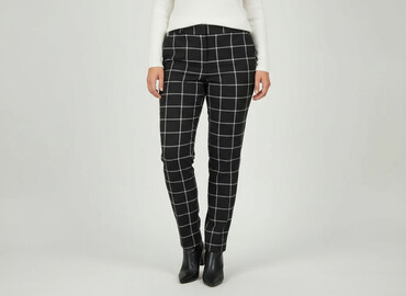 Women's Pants: Yessica, Spodnie materiałowe damskie, rozmiar XL