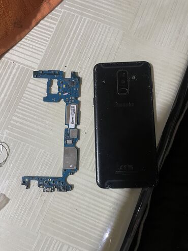 Samsung: Samsung Galaxy A6 Plus, Б/у, 32 ГБ, цвет - Черный, 2 SIM