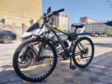 зимние шины на матиз купить: Горный велосипед Dmart в черном цвете с салатовыми акцентами