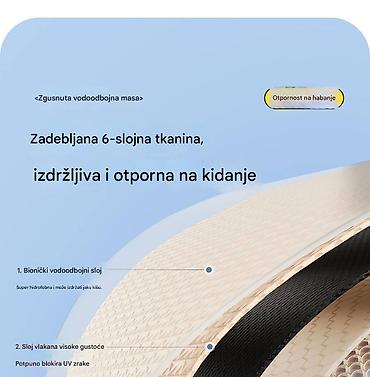 Oprema za kampovanje: Heksagonalni porodični šator sa brzootvarajućim mehanizmom Ekstra — 9