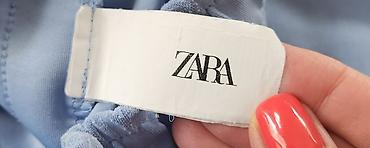 Komplet trenerke: Zara - Duks i trenerka za devojcice – komplet u svetloplavoj boji, vel — 8