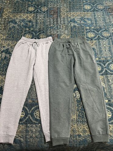 штаны детские теплые: Джинсы и брюки, цвет - Серый, Новый