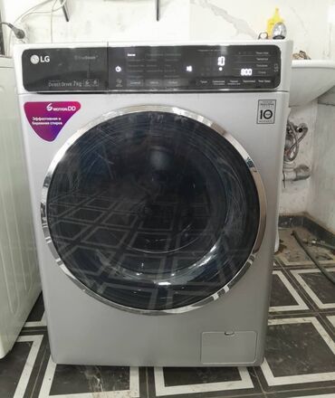 стиральные машина продажа: Кир жуучу машина LG, Колдонулган, Автоматтык, 7 кг чейин, Толук өлчөм