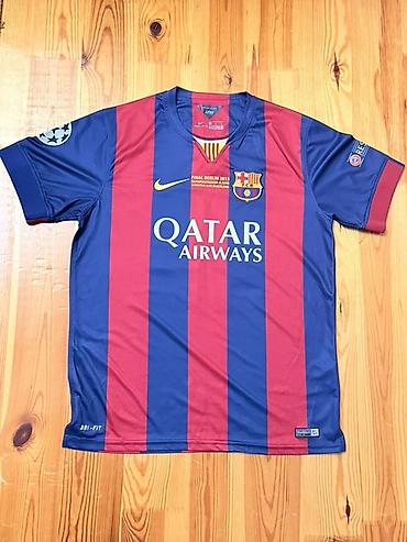moto geyimi: Futbolka, Nike, L, rəng - Göy — 2