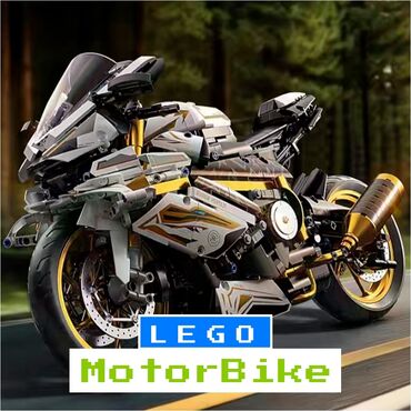 игрушечный мотоцикл: Конструктор Лего Lego Motorbike мотоцикл масштаб 1:5 Безопасный