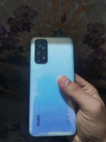 Xiaomi: Xiaomi Redmi Note 11, 128 GB, rəng - Mavi, 
 Barmaq izi, Face ID