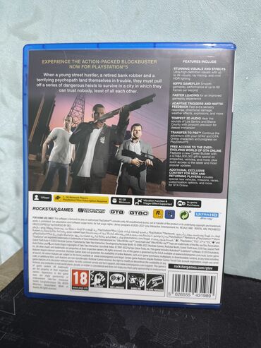 хвох сериес с: Игра GTA5 для PS5, в отличном состоянии была куплена в gamestor, если