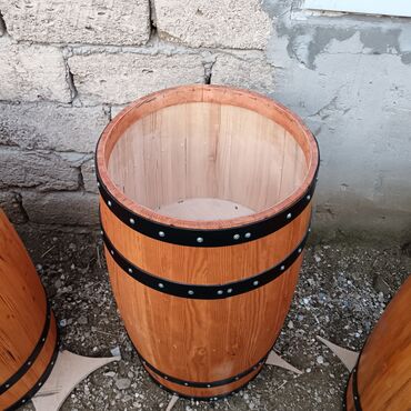 Bağ və bostan üçün digər məhsullar: Turşu tutma üçün qapaqlı xalis palıd çəlləklər. sifarişlə — 4