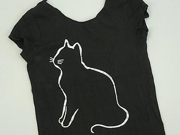 bluzy caterpillar: Kot, T-shirt damski, rozmiar S — 1