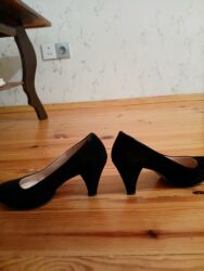 Tuflilər: Tuflilər, Ölçü: 38, rəng - Qara, İşlənmiş — 2