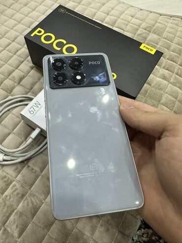 xiaomi redmi note 4 qiymeti: Poco X6 Pro 5G, rəng - Boz, Barmaq izi