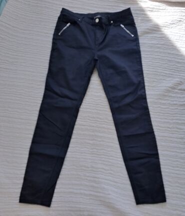 pantalone crne svecane m: 2XL (EU 44), Normalan struk, Drugi kroj pantalona
