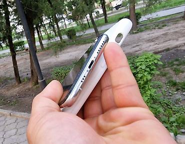 Apple iPhone: IPhone Xs, Б/у, 64 ГБ, Серебристый, Чехол, 100 % — 6