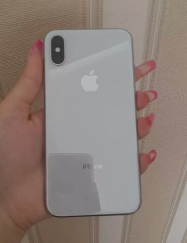 maşın üçün telefon: IPhone X, 64 GB, Ağ, Face ID