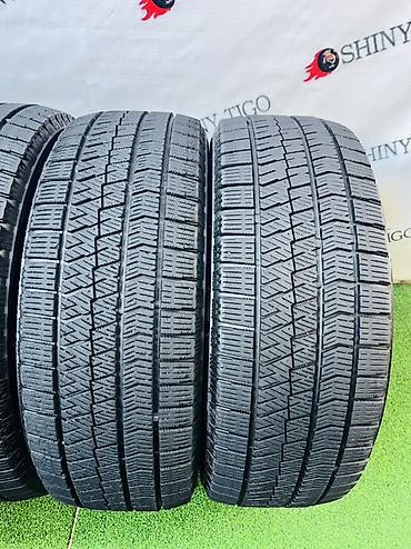шина 195 55 r16: Шины 195 / 55 / R 16, Зима, Б/у, Комплект, Легковые, Япония, Bridgestone — 2
