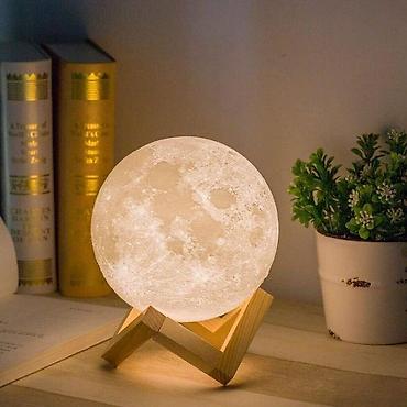 cupave jastucnice: MESEC LAMPA 15 CM SA DALJINSKIM NOVA 3D VELIKA MOON LAMP | Cene nisu — 5