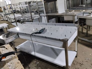 Avadanlığın icarəsi: Paslanmayan poladdan istehsal olunan peşəkar mətbəx masası - — 7