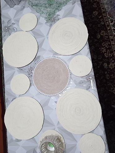 Другие комплектующие: Подставки для сервировки стола. Под тарелок 4шт Под чашки 4шт Под — 3