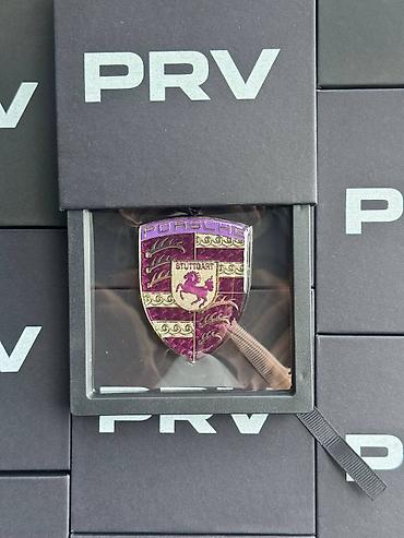 наклейки на: Эмблема Porsche Crest by PRV - Премиальные эксклюзивные эмблемы для — 5