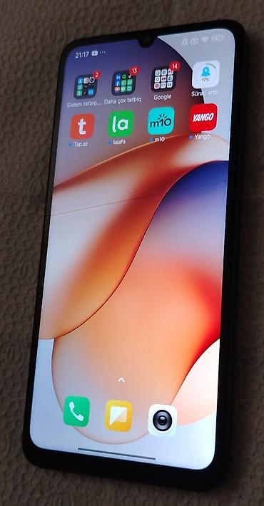 Redmi 13, 256 GB, rəng - Mavi, Qırıq