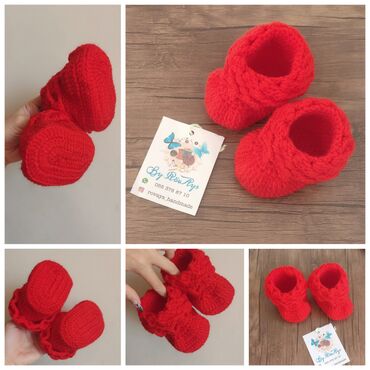 Dəstlər: Əl işi toxunma uşaq geyimləri və aksessuarları. Hər biri sifarişlə — 39