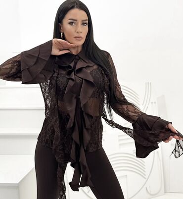 Bluze: 🔥Ženska elegantna čipkana bluza u vise boja 
Cena 2300 din — 4