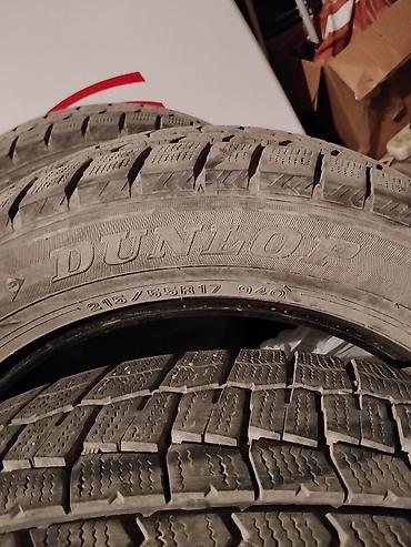 e klass: Комплект зимних шин Dunlop — 4 штуки. На фото видны нешипованные — 5