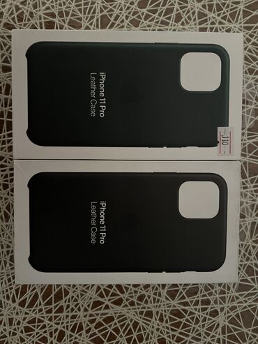 11 pro max: Original iphone 11 pro Leather Case Tam yenidir, istifade olunmayib