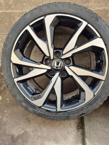 климат контроль на одиссей: Колеса в сборе 235 / 40 / R 18, Зима, Б/у, Комплект, Внедорожные (АТ/МТ), Литые, отверстий - 5