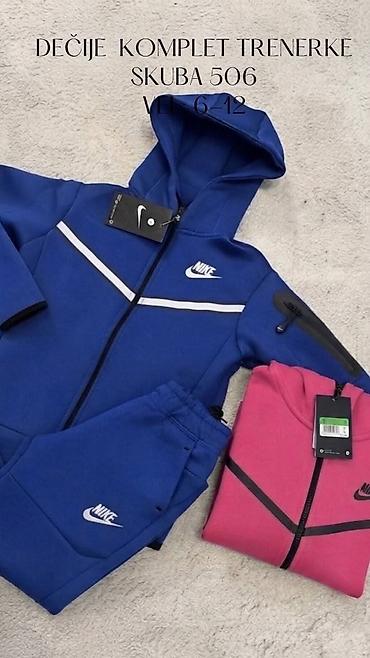 nike roze papuce: Dečiji komplet trenerke – SKUBA 506, veličine 6–12. - Dvoddelni set — 4