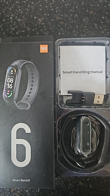 смарт кольцо: Новые в упаковке Смарт часы Фитнес браслет Smart Band М6 Отлично — 1