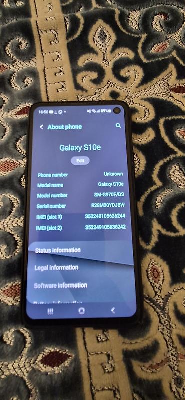 honor robot phone: Samsung Galaxy S10e, Б/у, 128 ГБ, цвет - Белый, 2 SIM — 8