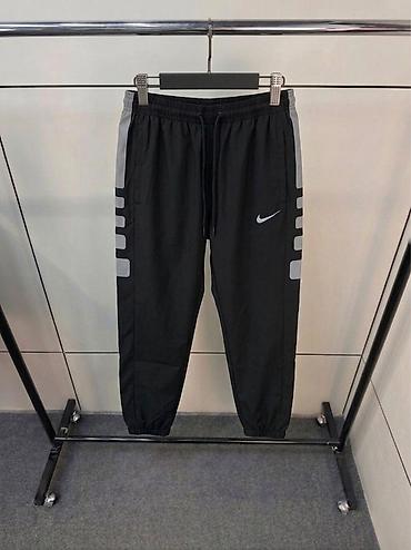 Брюки: Мужские брюки, XL, Nike, Новый, цвет - Черный, Самовывоз — 1